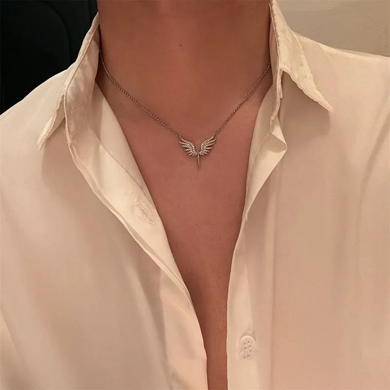 Angel Wings & Cross Necklaces – Multiple Styles