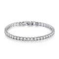Zircon Tennis Bracelet in 925 Sterling Silver