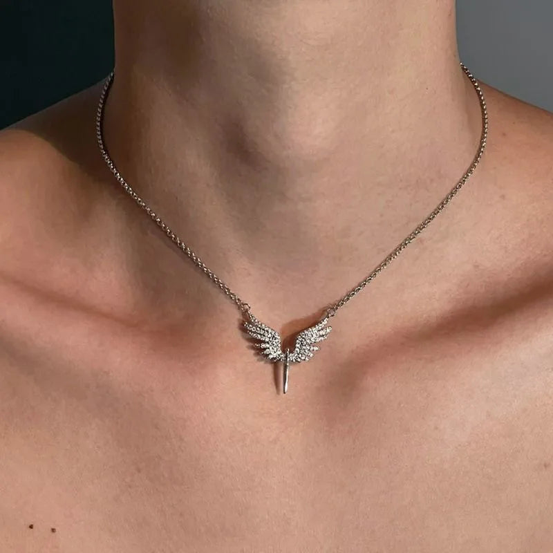 Angel Wings & Cross Necklaces – Multiple Styles