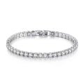 4 mm Zircon Tennis Bracelet in Sterling Silver | ERENY CHARM